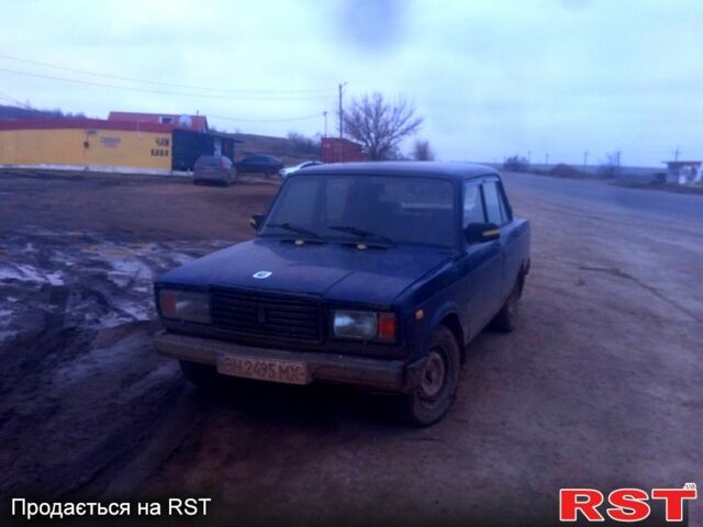 Синій ВАЗ 2107, об'ємом двигуна 1.5 л та пробігом 0 тис. км за 500 $, фото 1 на Automoto.ua