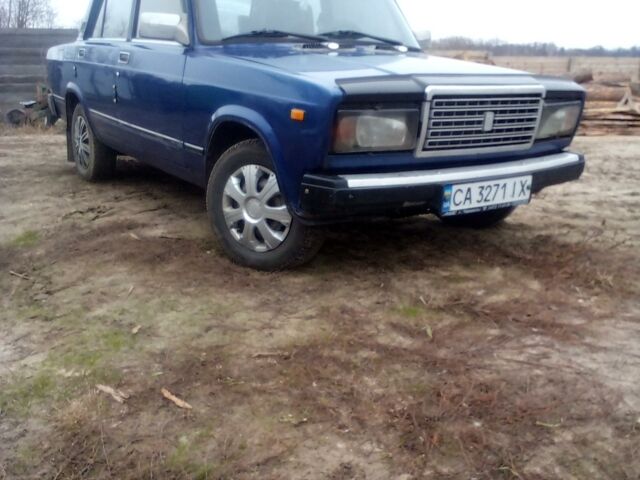Синій ВАЗ 2107, об'ємом двигуна 1.5 л та пробігом 190 тис. км за 700 $, фото 1 на Automoto.ua