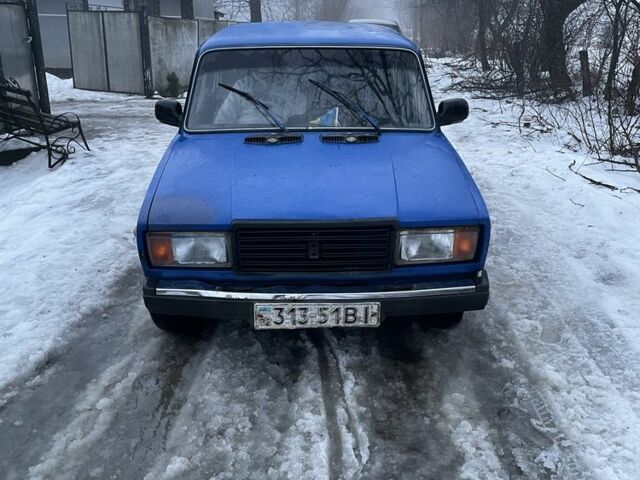 Синій ВАЗ 2107, об'ємом двигуна 1.5 л та пробігом 2 тис. км за 500 $, фото 1 на Automoto.ua