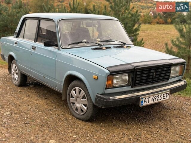 Синий ВАЗ 2107, объемом двигателя 1.5 л и пробегом 168 тыс. км за 750 $, фото 1 на Automoto.ua