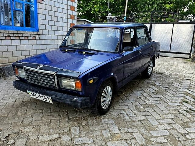 Синий ВАЗ 2107, объемом двигателя 1.3 л и пробегом 165 тыс. км за 780 $, фото 1 на Automoto.ua