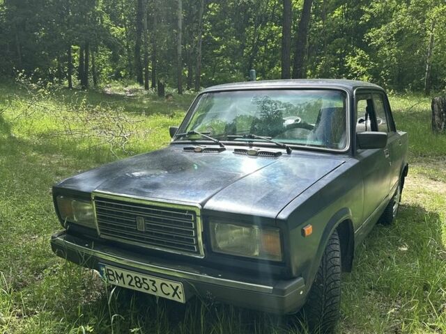 Синий ВАЗ 2107, объемом двигателя 1.5 л и пробегом 75 тыс. км за 1150 $, фото 1 на Automoto.ua