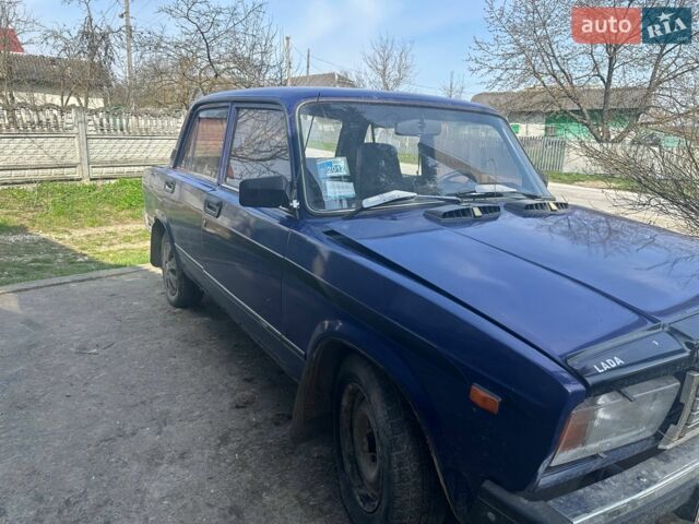 Синий ВАЗ 2107, объемом двигателя 1.6 л и пробегом 60 тыс. км за 800 $, фото 1 на Automoto.ua