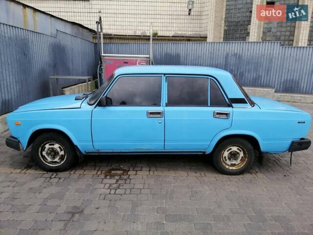 Синій ВАЗ 2107, об'ємом двигуна 1.5 л та пробігом 120 тис. км за 850 $, фото 1 на Automoto.ua