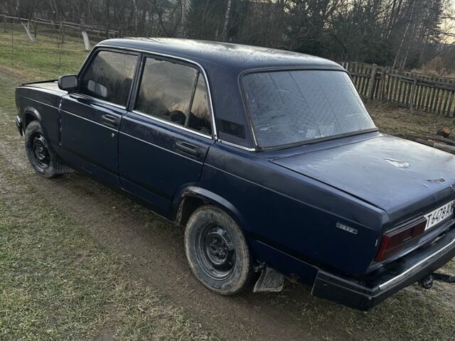 Синий ВАЗ 2107, объемом двигателя 1.5 л и пробегом 60 тыс. км за 303 $, фото 1 на Automoto.ua