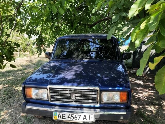 Синій ВАЗ 2107, об'ємом двигуна 2 л та пробігом 40 тис. км за 1502 $, фото 1 на Automoto.ua