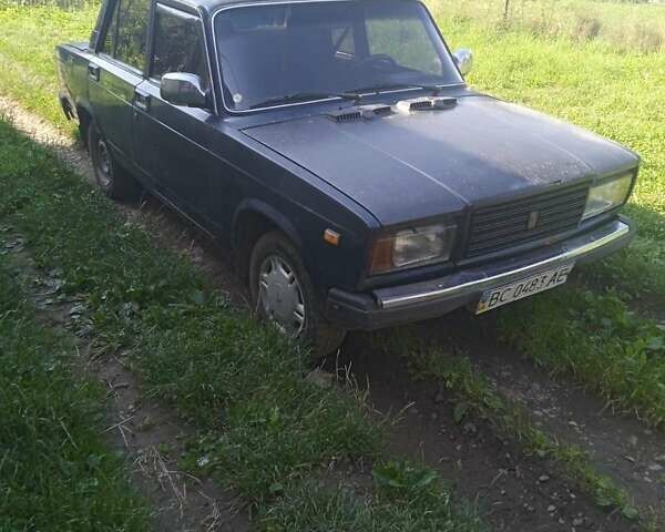Синій ВАЗ 2107, об'ємом двигуна 1.46 л та пробігом 137 тис. км за 550 $, фото 1 на Automoto.ua