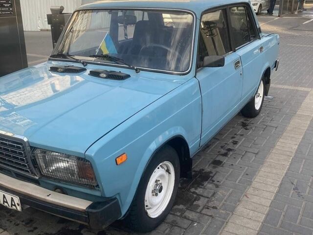 Синий ВАЗ 2107, объемом двигателя 0 л и пробегом 100 тыс. км за 1250 $, фото 1 на Automoto.ua