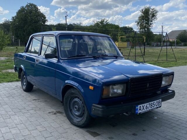 Синій ВАЗ 2107, об'ємом двигуна 1.5 л та пробігом 100 тис. км за 1600 $, фото 1 на Automoto.ua