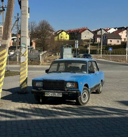 Синий ВАЗ 2107, объемом двигателя 1.6 л и пробегом 370 тыс. км за 563 $, фото 1 на Automoto.ua