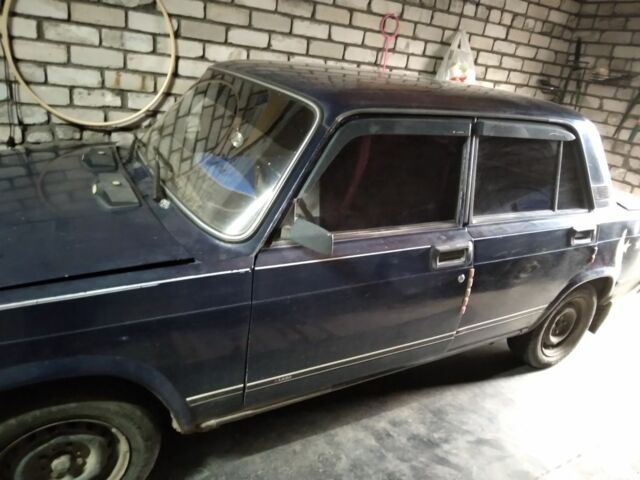 Синий ВАЗ 2107, объемом двигателя 0 л и пробегом 107 тыс. км за 1166 $, фото 1 на Automoto.ua