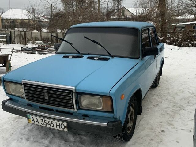 Синій ВАЗ 2107, об'ємом двигуна 1.5 л та пробігом 117 тис. км за 814 $, фото 1 на Automoto.ua