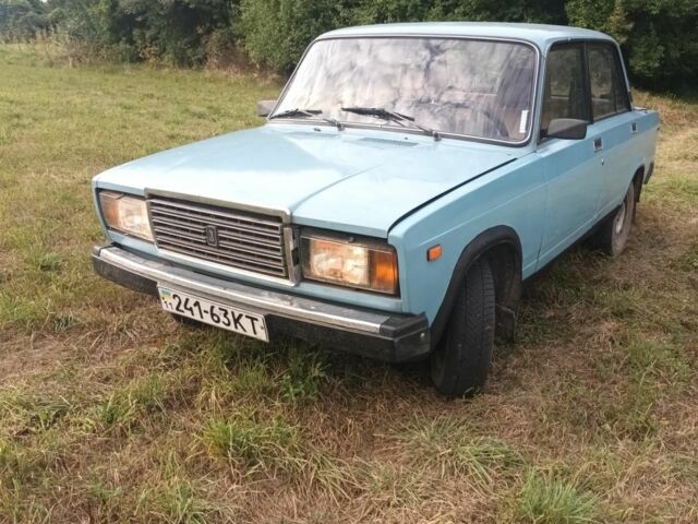 Синий ВАЗ 2107, объемом двигателя 0 л и пробегом 3 тыс. км за 711 $, фото 1 на Automoto.ua