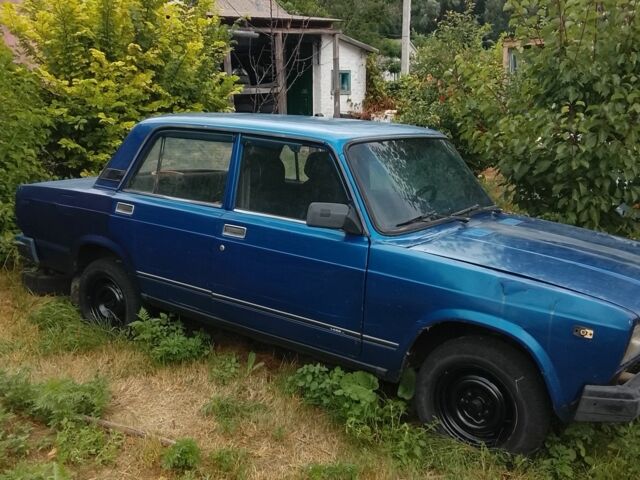 Синій ВАЗ 2107, об'ємом двигуна 1.3 л та пробігом 200 тис. км за 224 $, фото 1 на Automoto.ua