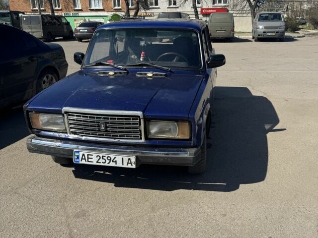 Синій ВАЗ 2107, об'ємом двигуна 1.6 л та пробігом 155 тис. км за 736 $, фото 1 на Automoto.ua