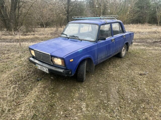 Синий ВАЗ 2107, объемом двигателя 0 л и пробегом 3 тыс. км за 650 $, фото 1 на Automoto.ua