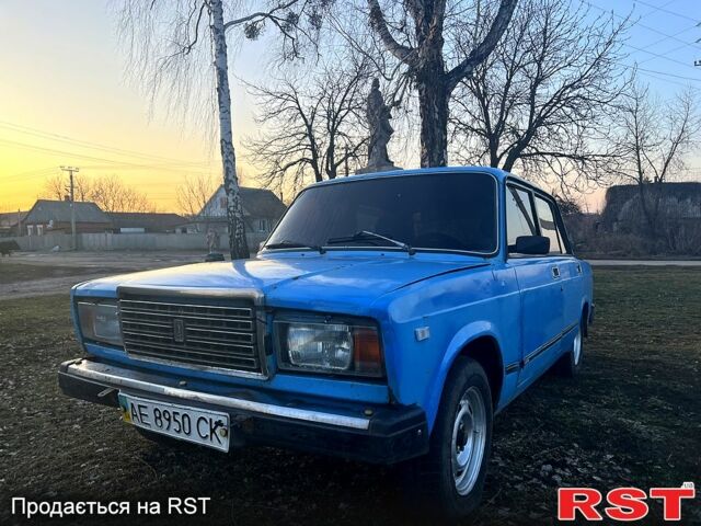Синій ВАЗ 2107, об'ємом двигуна 1.5 л та пробігом 150 тис. км за 440 $, фото 1 на Automoto.ua