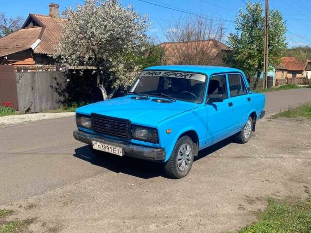 Синій ВАЗ 2107, об'ємом двигуна 1.3 л та пробігом 180 тис. км за 567 $, фото 1 на Automoto.ua