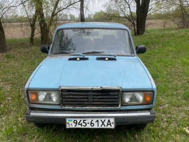 Синій ВАЗ 2107, об'ємом двигуна 1.3 л та пробігом 10 тис. км за 494 $, фото 1 на Automoto.ua