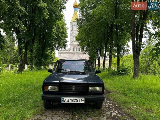 Синий ВАЗ 2107, объемом двигателя 1.45 л и пробегом 375 тыс. км за 1150 $, фото 1 на Automoto.ua