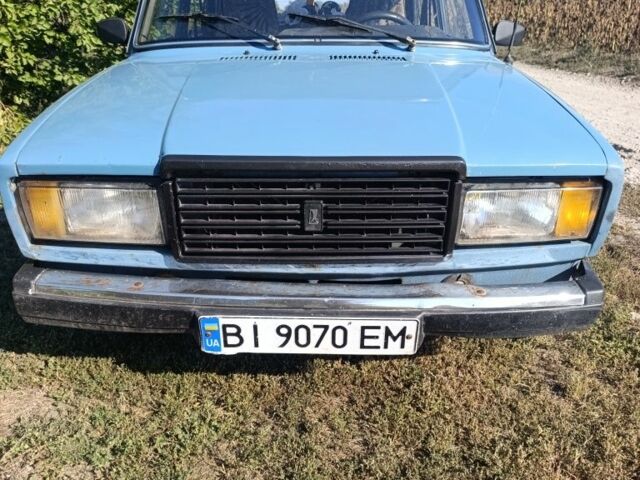 Синий ВАЗ 2107, объемом двигателя 0 л и пробегом 2 тыс. км за 672 $, фото 1 на Automoto.ua