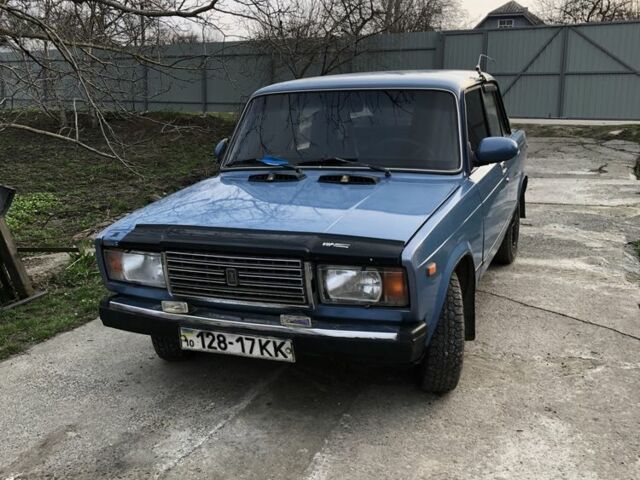 Синій ВАЗ 2107, об'ємом двигуна 1.6 л та пробігом 127 тис. км за 632 $, фото 1 на Automoto.ua