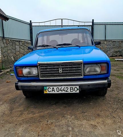 Синий ВАЗ 2107, объемом двигателя 1.5 л и пробегом 235 тыс. км за 850 $, фото 1 на Automoto.ua