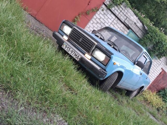 Синий ВАЗ 2107, объемом двигателя 0 л и пробегом 80 тыс. км за 571 $, фото 1 на Automoto.ua