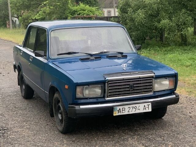 Синий ВАЗ 2107, объемом двигателя 1.5 л и пробегом 78 тыс. км за 507 $, фото 1 на Automoto.ua