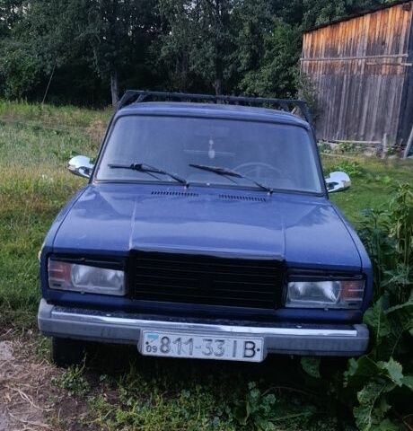 Синій ВАЗ 2107, об'ємом двигуна 0 л та пробігом 26 тис. км за 351 $, фото 1 на Automoto.ua