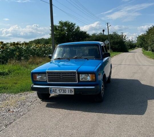 Синий ВАЗ 2107, объемом двигателя 1.5 л и пробегом 3 тыс. км за 1457 $, фото 1 на Automoto.ua
