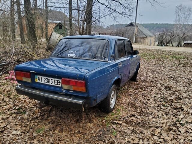 Синій ВАЗ 2107, об'ємом двигуна 0 л та пробігом 15 тис. км за 384 $, фото 1 на Automoto.ua