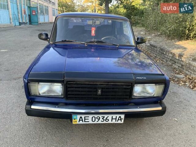 Синій ВАЗ 2107, об'ємом двигуна 1.45 л та пробігом 100 тис. км за 725 $, фото 1 на Automoto.ua