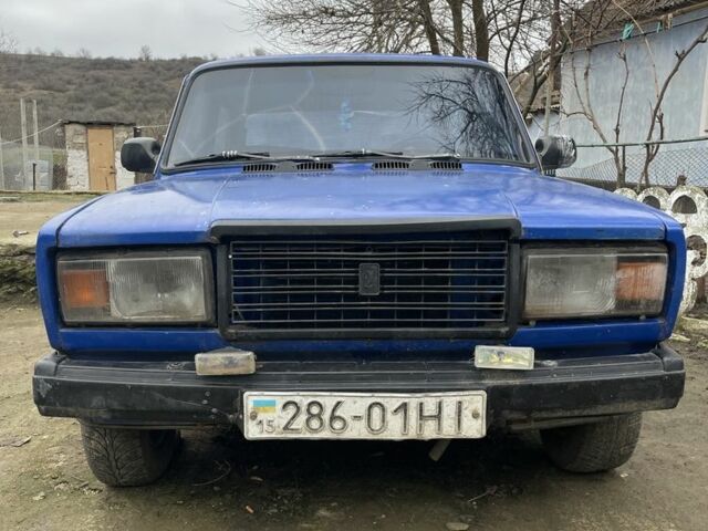 Синий ВАЗ 2107, объемом двигателя 1.5 л и пробегом 3 тыс. км за 829 $, фото 1 на Automoto.ua