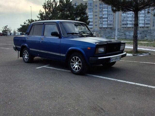 Синій ВАЗ 2107, об'ємом двигуна 1.5 л та пробігом 87 тис. км за 1500 $, фото 1 на Automoto.ua