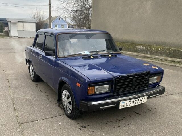 Синій ВАЗ 2107, об'ємом двигуна 1.6 л та пробігом 3 тис. км за 550 $, фото 1 на Automoto.ua