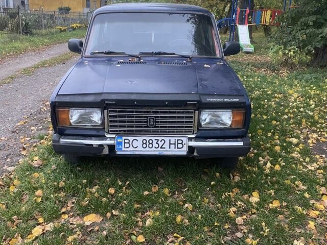 Синій ВАЗ 2107, об'ємом двигуна 1.4 л та пробігом 26 тис. км за 323 $, фото 1 на Automoto.ua