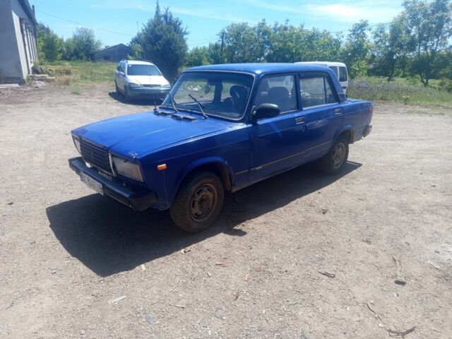 Синий ВАЗ 2107, объемом двигателя 1.3 л и пробегом 300 тыс. км за 224 $, фото 1 на Automoto.ua