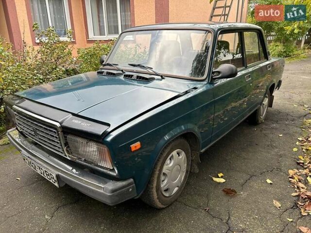 Синий ВАЗ 2107, объемом двигателя 1.45 л и пробегом 100 тыс. км за 1500 $, фото 1 на Automoto.ua