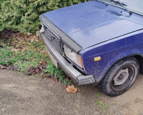 Синий ВАЗ 2107, объемом двигателя 1.5 л и пробегом 200 тыс. км за 750 $, фото 1 на Automoto.ua