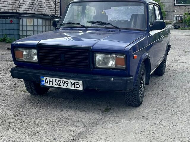 Синий ВАЗ 2107, объемом двигателя 1.5 л и пробегом 0 тыс. км за 800 $, фото 1 на Automoto.ua