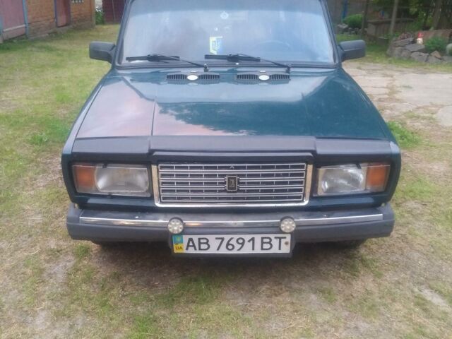 Синий ВАЗ 2107, объемом двигателя 1.5 л и пробегом 12 тыс. км за 1650 $, фото 1 на Automoto.ua