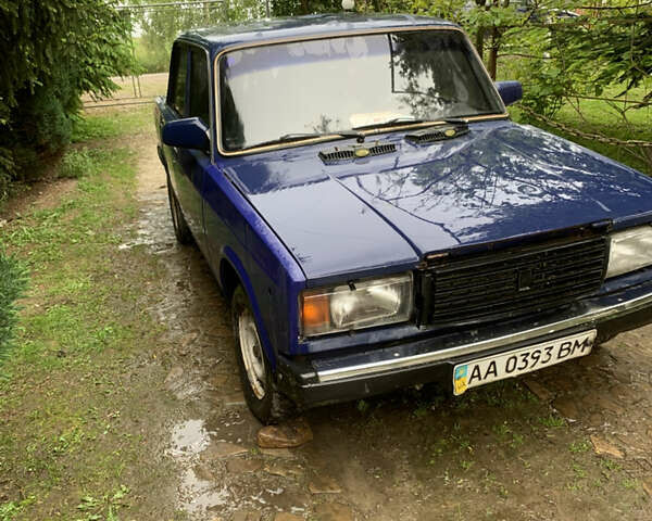 Синій ВАЗ 2107, об'ємом двигуна 0 л та пробігом 80 тис. км за 350 $, фото 1 на Automoto.ua