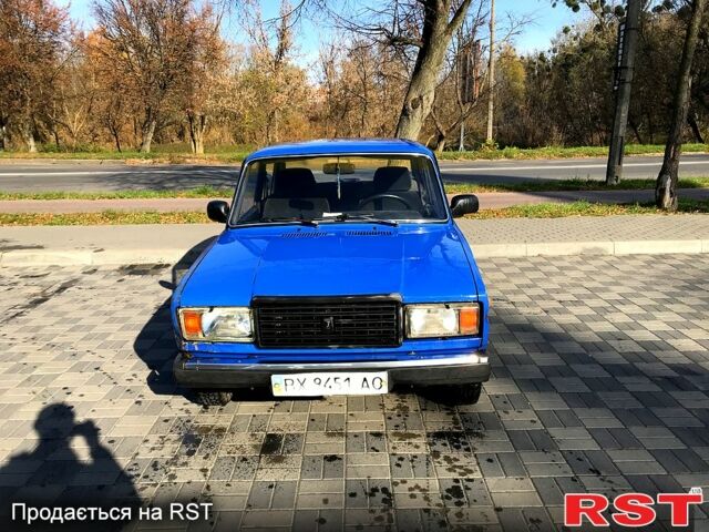 Синий ВАЗ 2107, объемом двигателя 1.5 л и пробегом 100 тыс. км за 760 $, фото 1 на Automoto.ua