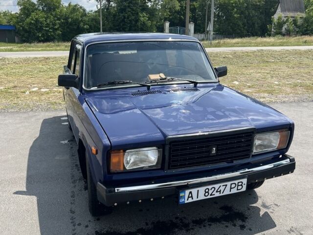 Синий ВАЗ 2107, объемом двигателя 1.5 л и пробегом 1 тыс. км за 1000 $, фото 1 на Automoto.ua