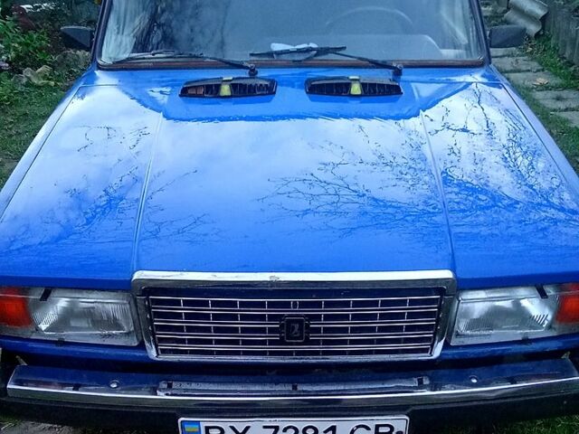 Синій ВАЗ 2107, об'ємом двигуна 1.5 л та пробігом 72 тис. км за 820 $, фото 1 на Automoto.ua