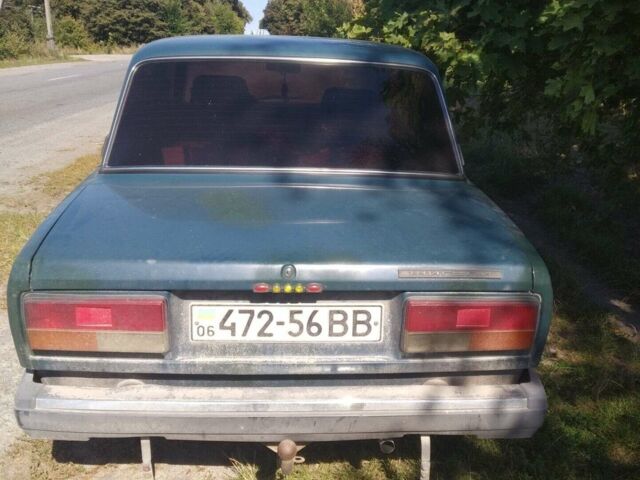 Синій ВАЗ 2107, об'ємом двигуна 1.6 л та пробігом 78 тис. км за 1000 $, фото 1 на Automoto.ua
