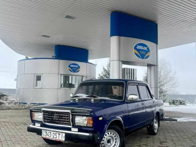 Синий ВАЗ 2107, объемом двигателя 1.5 л и пробегом 88 тыс. км за 700 $, фото 1 на Automoto.ua