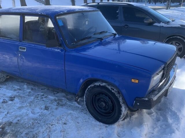 Синий ВАЗ 2107, объемом двигателя 1.5 л и пробегом 3 тыс. км за 850 $, фото 1 на Automoto.ua