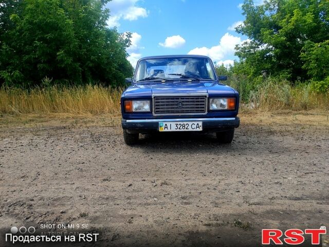 Синий ВАЗ 2107, объемом двигателя 1.5 л и пробегом 0 тыс. км за 700 $, фото 1 на Automoto.ua